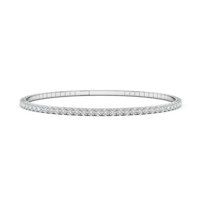 ANGARA CLASSIC ROUND DIAMOND FLEX BANGLE