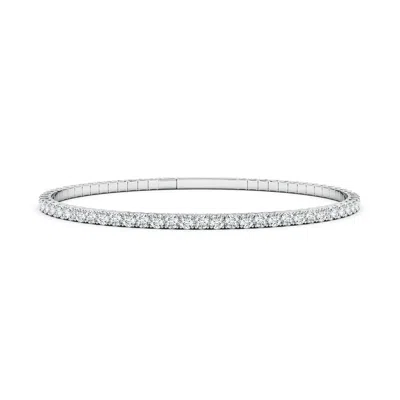 ANGARA CLASSIC ROUND LAB-GROWN DIAMOND FLEX BANGLE