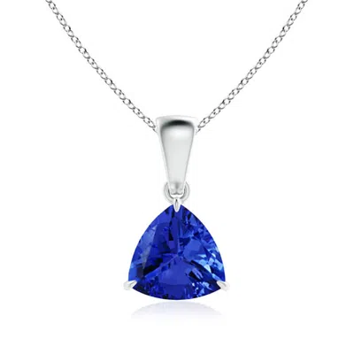 ANGARA CLAW-SET TRILLION TANZANITE SOLITAIRE PENDANT
