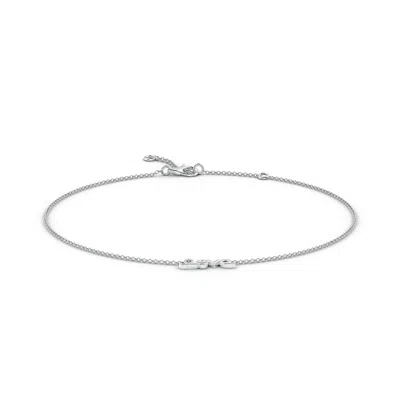 ANGARA ANGARA CURSIVE 'LOVE' ADJUSTABLE ANKLET