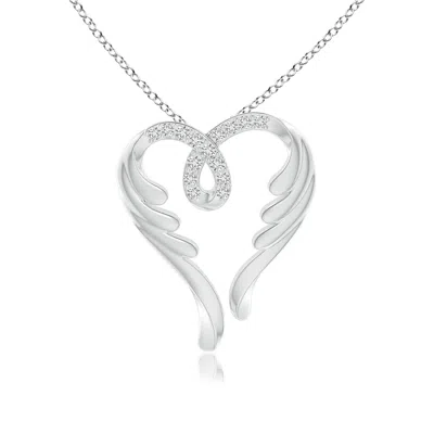 ANGARA DIAMOND ANGEL HEART PENDANT
