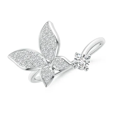 ANGARA DIAMOND BUTTERFLY BYPASS RING