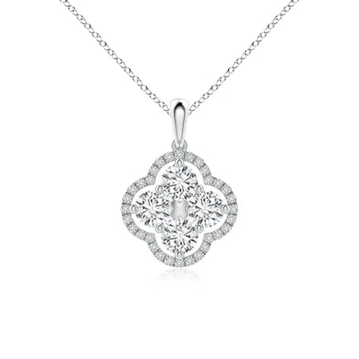 ANGARA DIAMOND CLOVER PENDANT