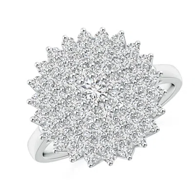 ANGARA DIAMOND CLUSTER SUNBURST COCKTAIL RING