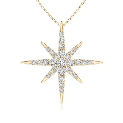 ANGARA DIAMOND EIGHT-POINT STARBURST PENDANT