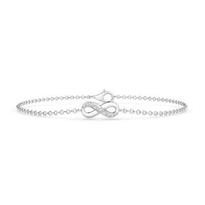 ANGARA DIAMOND INFINITY CHAIN BRACELET