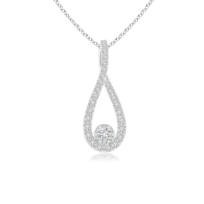ANGARA DIAMOND INFINITY LOOP PENDANT