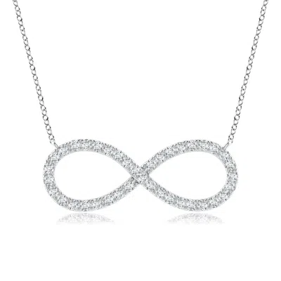 ANGARA DIAMOND INFINITY PENDANT NECKLACE