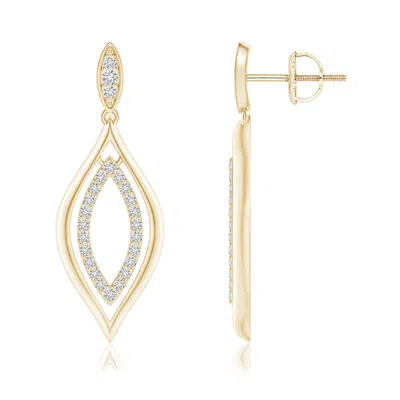 ANGARA DIAMOND MARQUISE DROP EARRINGS