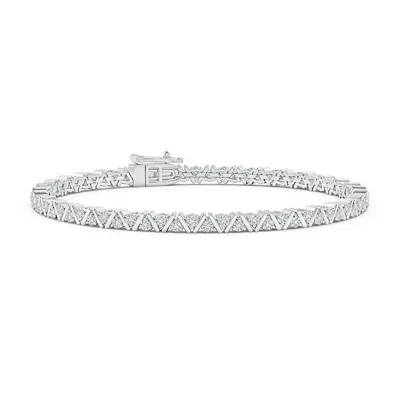 ANGARA DIAMOND ZIG-ZAG TENNIS BRACELET