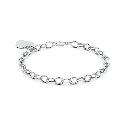 ANGARA ANGARA HEART CHARM CHAIN BRACELET