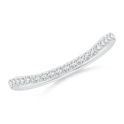 ANGARA LAB-GROWN AEON VINTAGE INSPIRED DIAMOND CONTOUR STYLE WEDDING RING