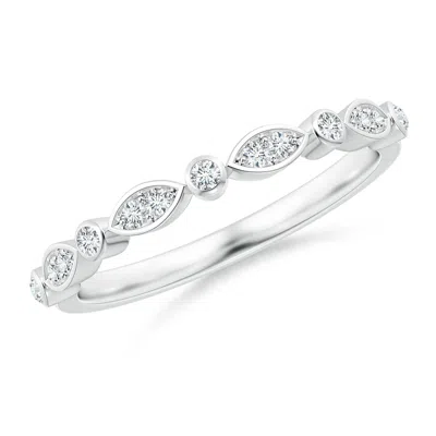 ANGARA LAB-GROWN AEON VINTAGE INSPIRED DIAMOND LACE PATTERN WEDDING RING