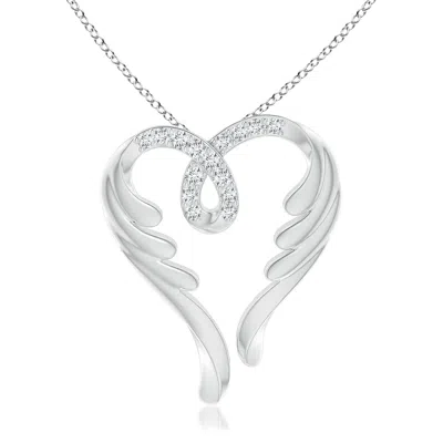 ANGARA LAB-GROWN DIAMOND ANGEL HEART PENDANT