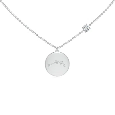 ANGARA LAB-GROWN DIAMOND ARIES CONSTELLATION MEDALLION PENDANT