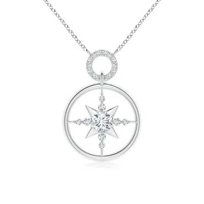 ANGARA LAB-GROWN DIAMOND COMPASS PENDANT