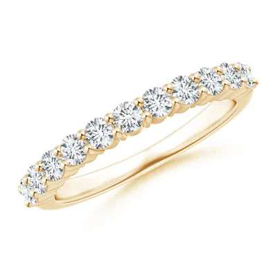 ANGARA LAB-GROWN ELEVEN STONE SHARED PRONG-SET DIAMOND WEDDING RING