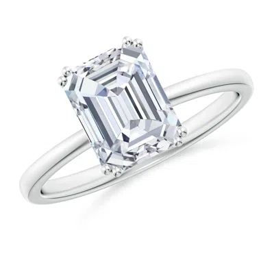 ANGARA LAB-GROWN EMERALD-CUT DIAMOND SOLITAIRE CLASSIC ENGAGEMENT RING