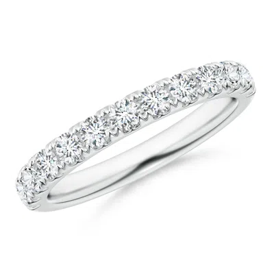 ANGARA LAB-GROWN HALF ETERNITY ROUND DIAMOND WEDDING RING FOR HER