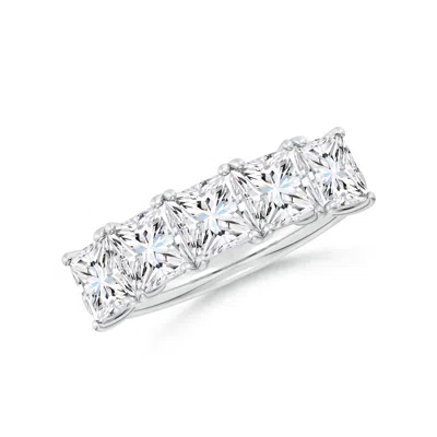 ANGARA LAB-GROWN PRINCESS-CUT DIAMOND FIVE STONE CLASSIC ANNIVERSARY RING