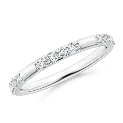 ANGARA LAB-GROWN PRONG-SET SEMI ETERNITY DIAMOND WEDDING RING FOR WOMEN