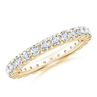ANGARA LAB-GROWN SHARED PRONG-SET DIAMOND ETERNITY WEDDING BAND FOR HER