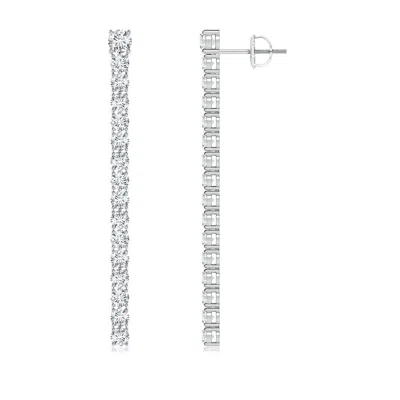 ANGARA LAB-GROWN SINGLE LINE DIAMOND DANGLE EARRINGS