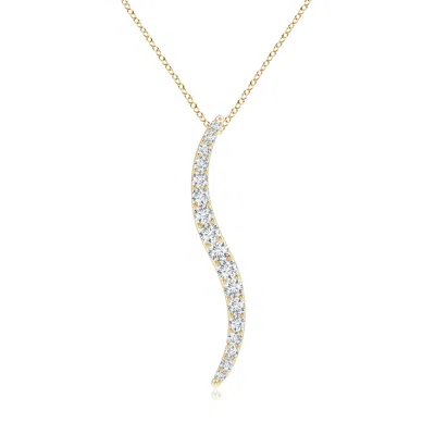 ANGARA LARGE SHANGRI-LA - BRUSH STROKE DIAMOND SHANGRI-LA PENDANT