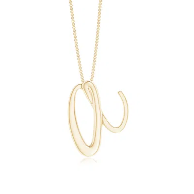 ANGARA ANGARA LOWERCASE "A" INITIAL PENDANT