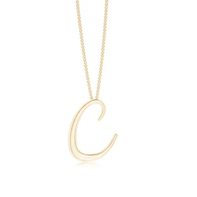 ANGARA ANGARA LOWERCASE "C" INITIAL PENDANT