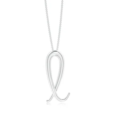ANGARA ANGARA LOWERCASE "L" INITIAL PENDANT