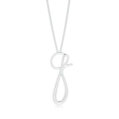 ANGARA ANGARA LOWERCASE "Q" INITIAL PENDANT