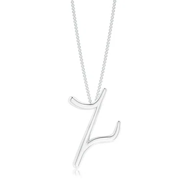 ANGARA ANGARA LOWERCASE "Z" INITIAL PENDANT