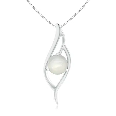 ANGARA MOONSTONE ANGEL WING BYPASS PENDANT