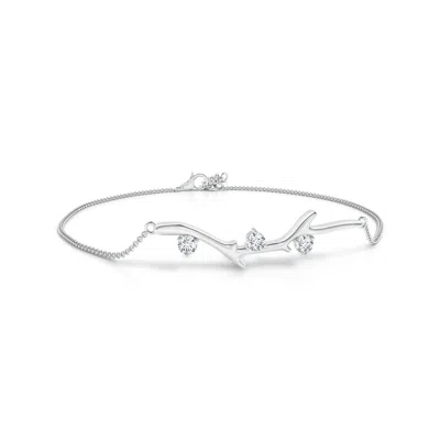 ANGARA NATURE INSPIRED ROUND DIAMOND TREE BRANCH BRACELET