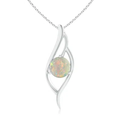 ANGARA OPAL ANGEL WING BYPASS PENDANT