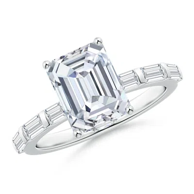 ANGARA ORIENT EXPRESS LAB-GROWN EMERALD-CUT DIAMOND SOLITAIRE RING