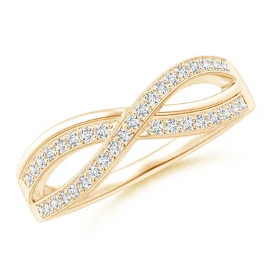 ANGARA PAVE SET DIAMOND INFINITY RING