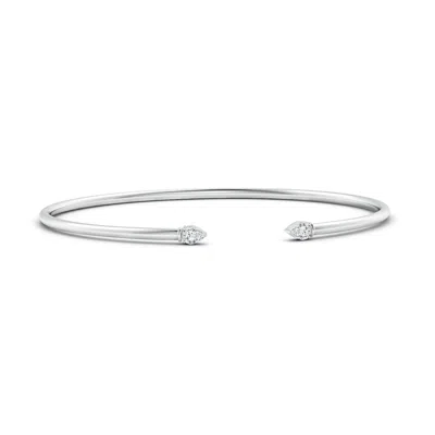 ANGARA PEAR-SHAPED DIAMOND FLEX BRACELET