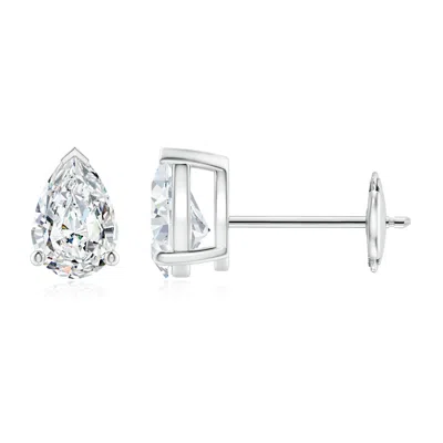 ANGARA PEAR-SHAPED DIAMOND SOLITAIRE STUD EARRINGS