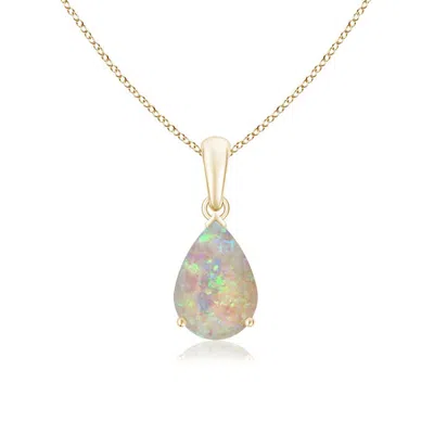 ANGARA PEAR-SHAPED OPAL SOLITAIRE PENDANT