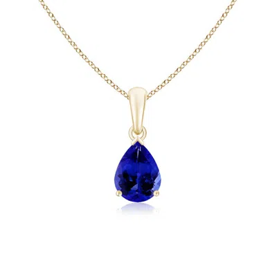 ANGARA PEAR-SHAPED TANZANITE SOLITAIRE PENDANT