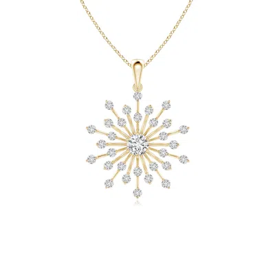 ANGARA PRONG-SET DIAMOND SUNBURST PENDANT