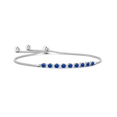ANGARA SAPPHIRE AND DIAMOND TENNIS BOLO BRACELET