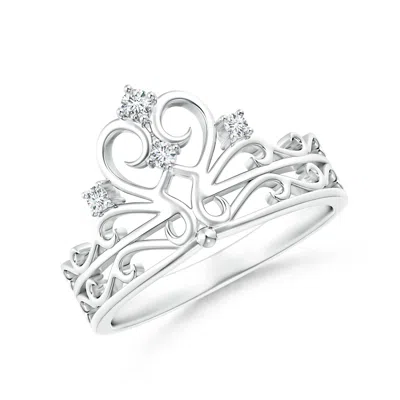 ANGARA SCATTERED ROUND DIAMOND PRINCESS TIARA RING