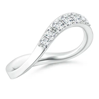 ANGARA SHANGRI-LA - BRUSH STROKE DIAMOND HALF ETERNITY SHANGRI-LA RING