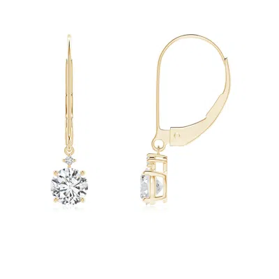 ANGARA SOLITAIRE DIAMOND DANGLE EARRINGS