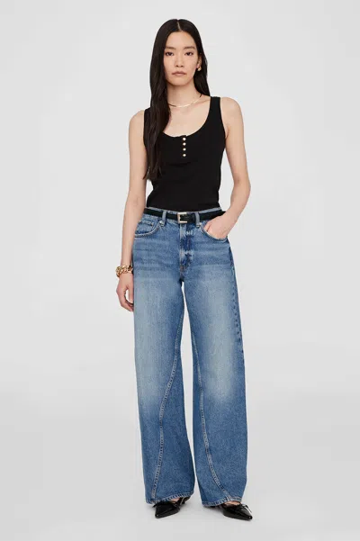 ANINE BING ANINE BING ALESSIA TANK IN BLACK