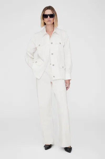 ANINE BING ANINE BING COREY JACKET IN ECRU