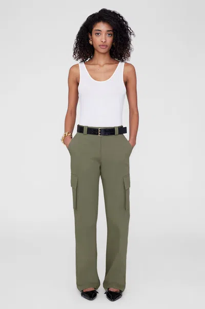 ANINE BING ANINE BING DAYTON CARGO PANT IN OLIVE